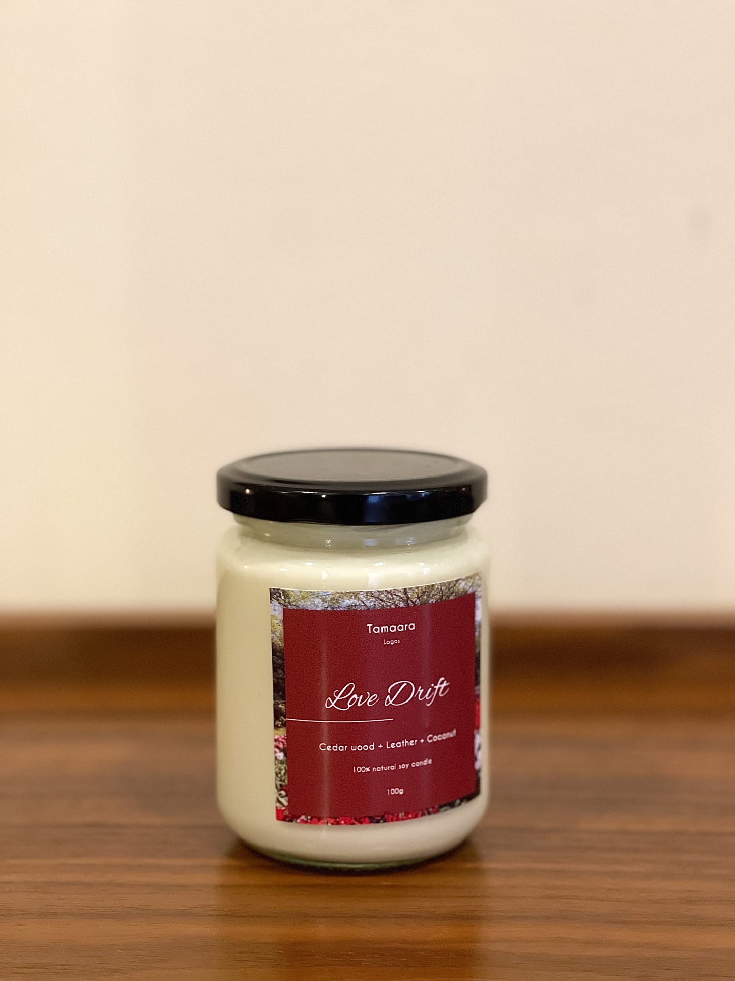 Tamaara Love Drift Candle